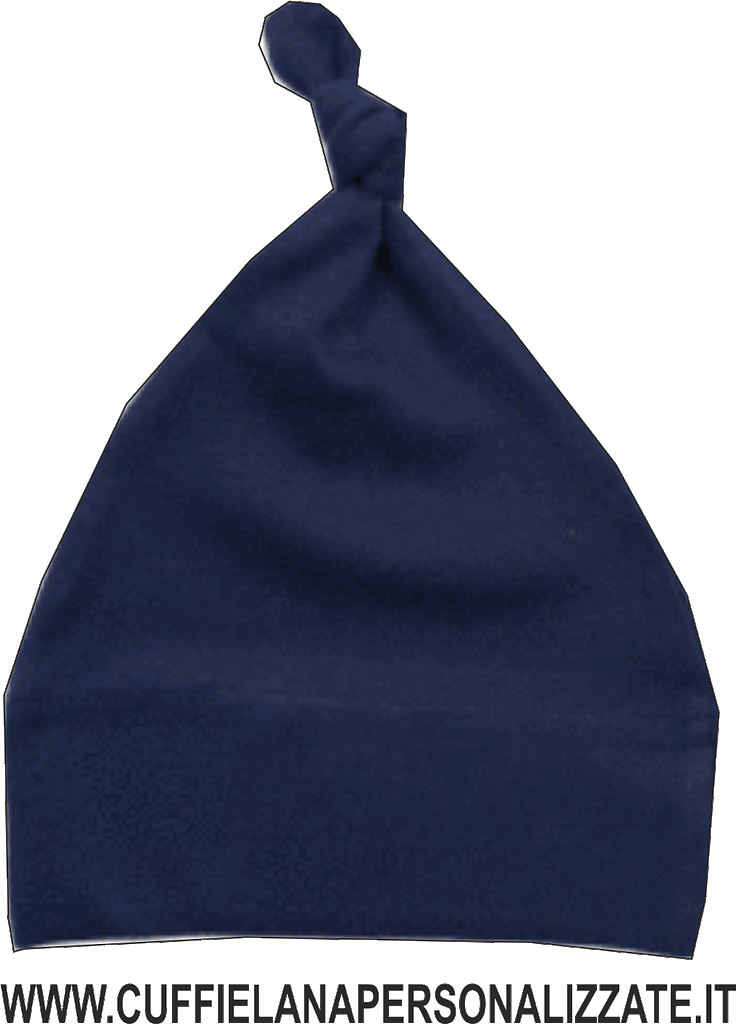 berretto in cotone organico colore blu berretto in cotone organico colore blu