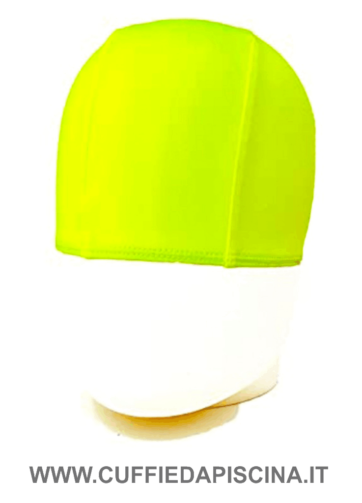 cuffia da piscina giallo fluo cuffia da piscina giallo fluo