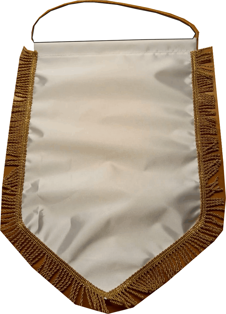 gagliardetto standard neutro pentagonale medio gagliardetto standard neutro pentagonale