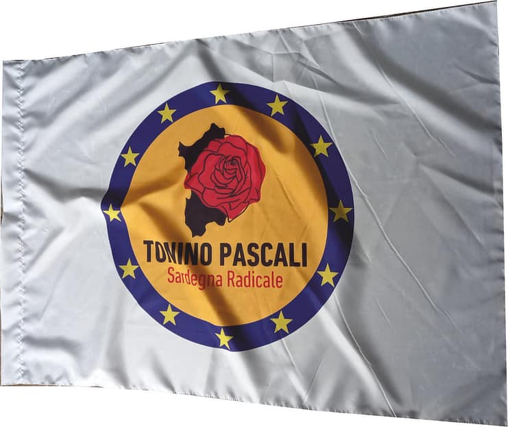 bandiera per partiti politici Sardegna Radicale personalizzata bandiera per partiti politici Sardegna Radicale