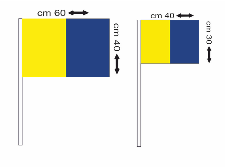 Bandierine Festive Gialle - Ghirlanda 10 Metri | Per Compleanni E Feste - Foto 5