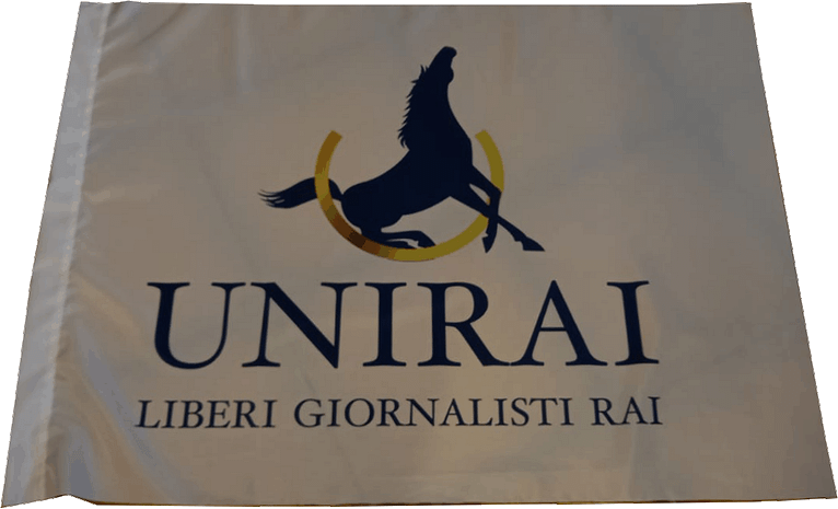 BANDIERE per sindacati personalizzate unirai a fondo bianco bandiere per sindacati unirai a fondo bianco