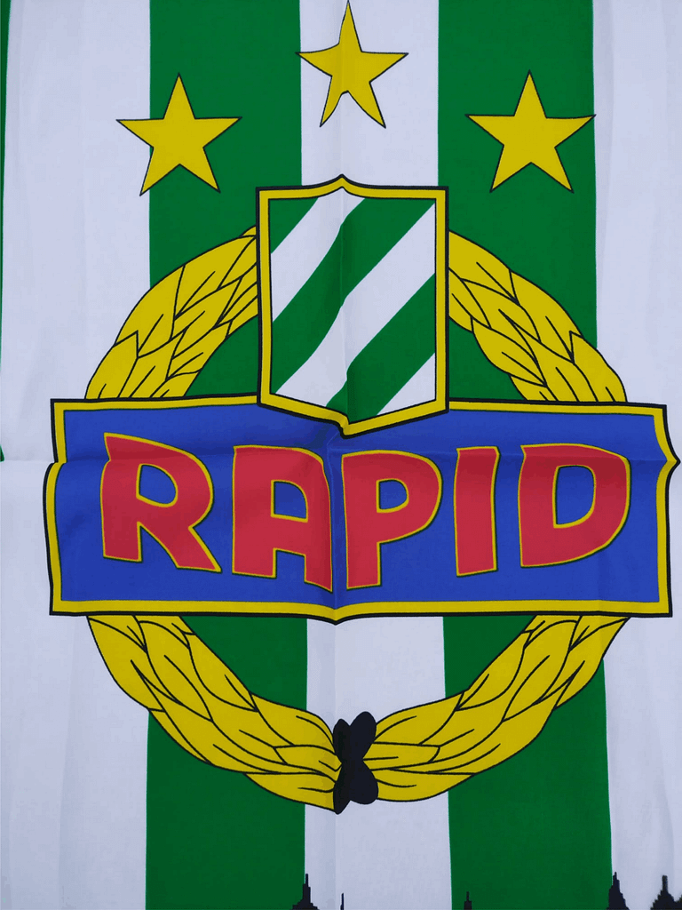 particolare bandiere da stadio personalizzate rapid Vienna particolare bandiere stadio personalizzate rapid