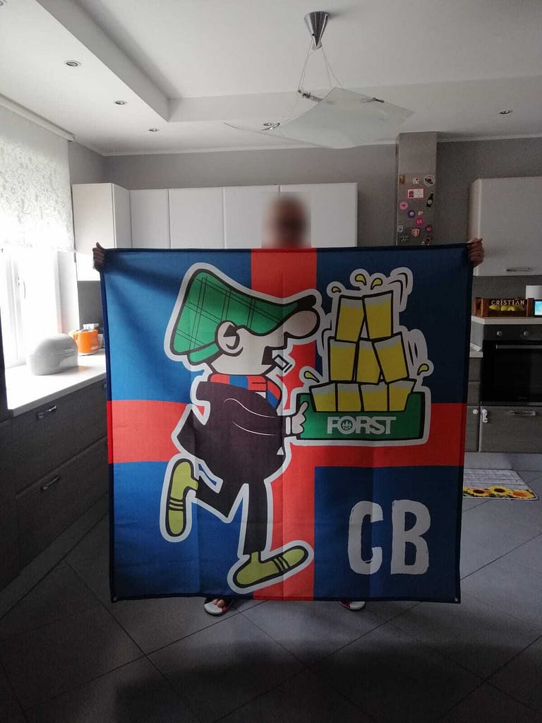 Testimonial Campobasso con stendardo ultras Testimonial Campobasso