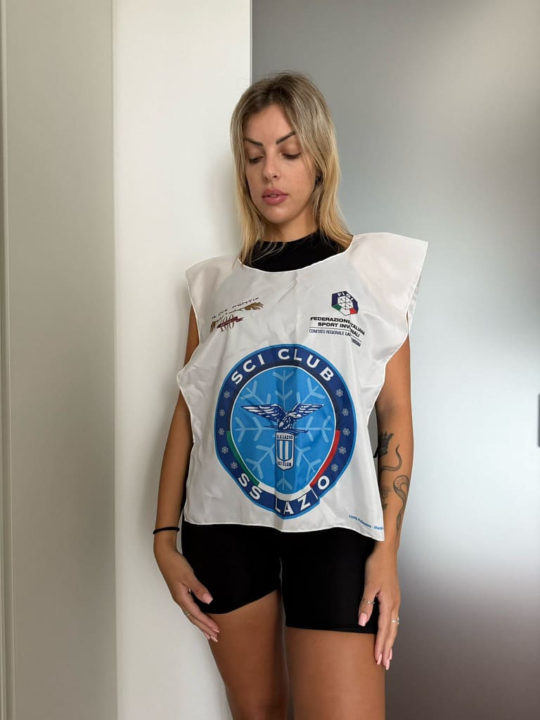 Pettorina all over da bambino Lazio personalizzata Pettorina all over da bambino Lazio