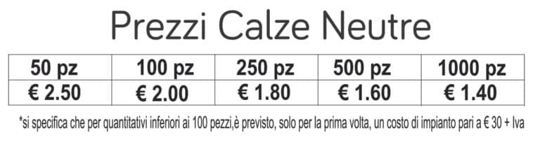 prezzi calze neutre prezzi calze neutre