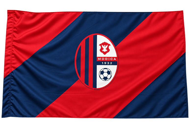 Bandiera Modica Calcio Personalizzata Bandiera Modica Calcio