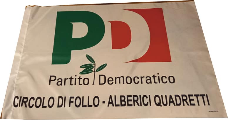 Bandiera PD Follo personalizzata Bandiera PD Follo