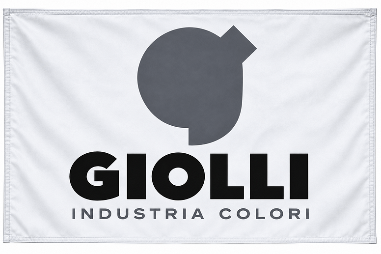 Bandiera Pubblicitaria da esterno Giolli personalizzata Bandiera Pubblicitaria da esterno Giolli