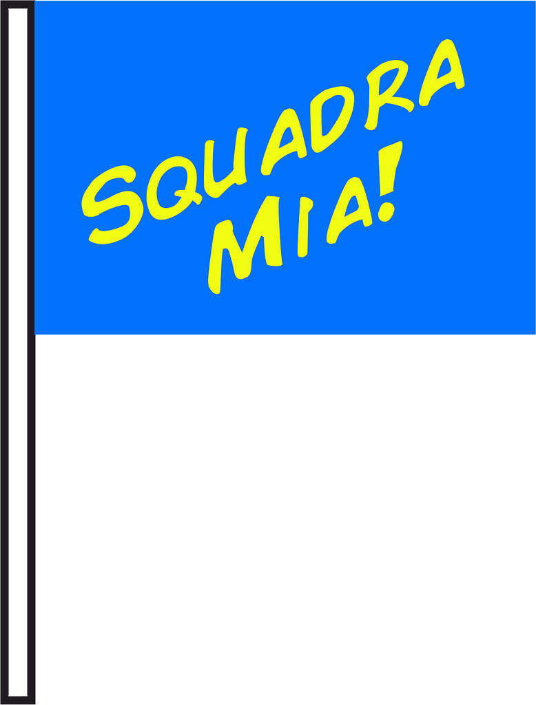 bandierina squadra mia bandierina squadra mia