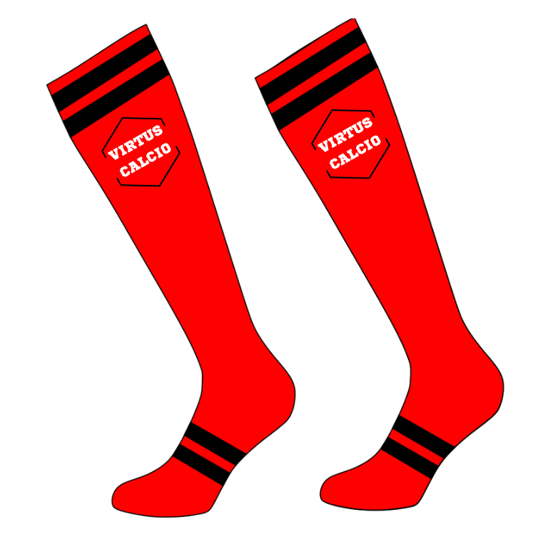 calze da calcio virtus rosse calze da calcio virtus