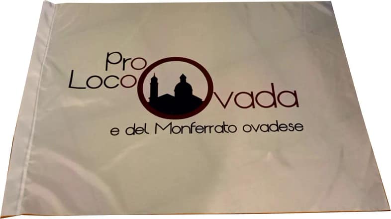 Bandiere da esterno pubblicitarie Pro Loco Ovada personalizzate Bandiere da esterno pubblicitarie Pro Loco Ovada