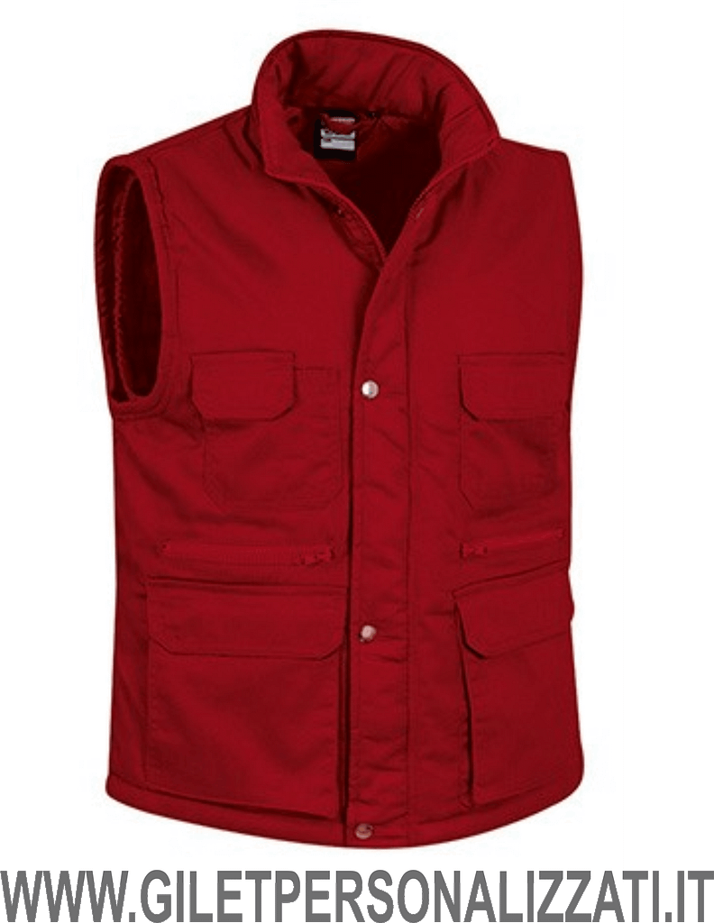 gilet rosso loto gilet rosso loto