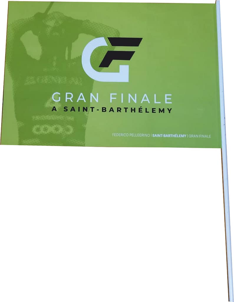 Bandierina Eco Compatibile Gran Finale personalizzata Bandierina Eco Compatibile Gran Finale