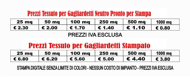 prezzi tessuto per gagliardetti prezzi tessuto per gagliardetti