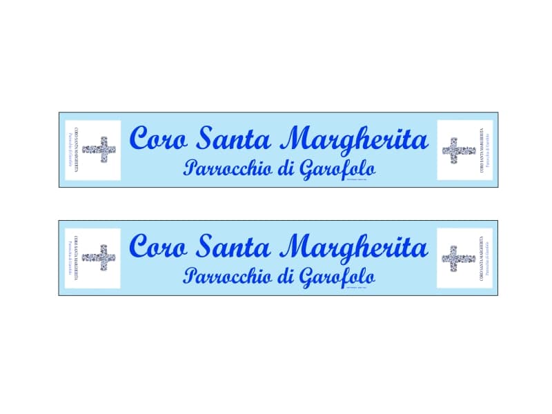 Articolo coro santa margherita persoinalizzato Articolo coro santa margherita
