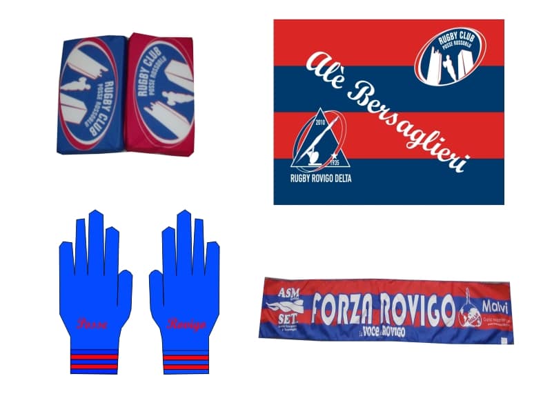 merchandising rugby delta rovigo personalizzato merchandising rugby delta rovigo