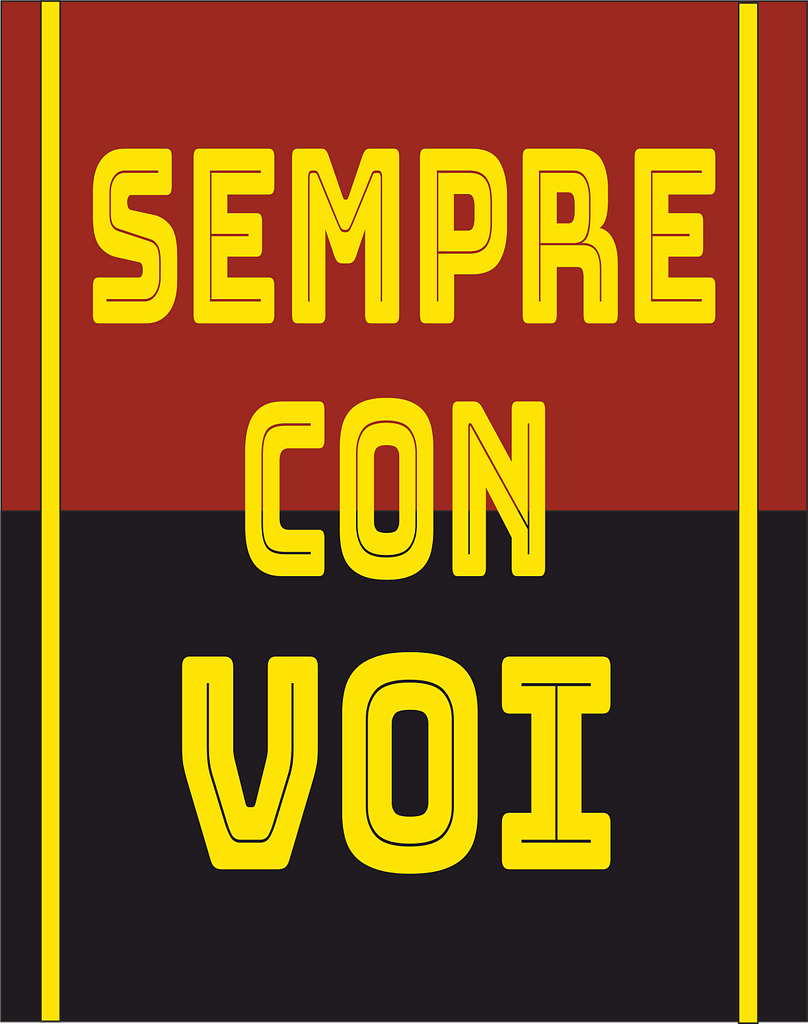 stendardo granata nero stendardo granata nero