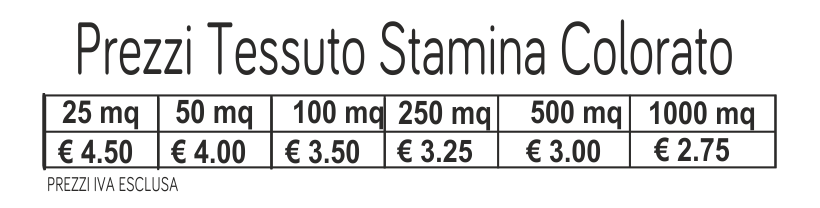 prezzi tessuto stamina colorato prezzi tessuto stamina colorato