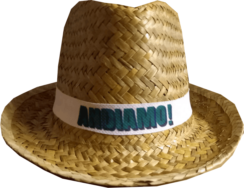 cappello paglia andiamo cappello paglia andiamo