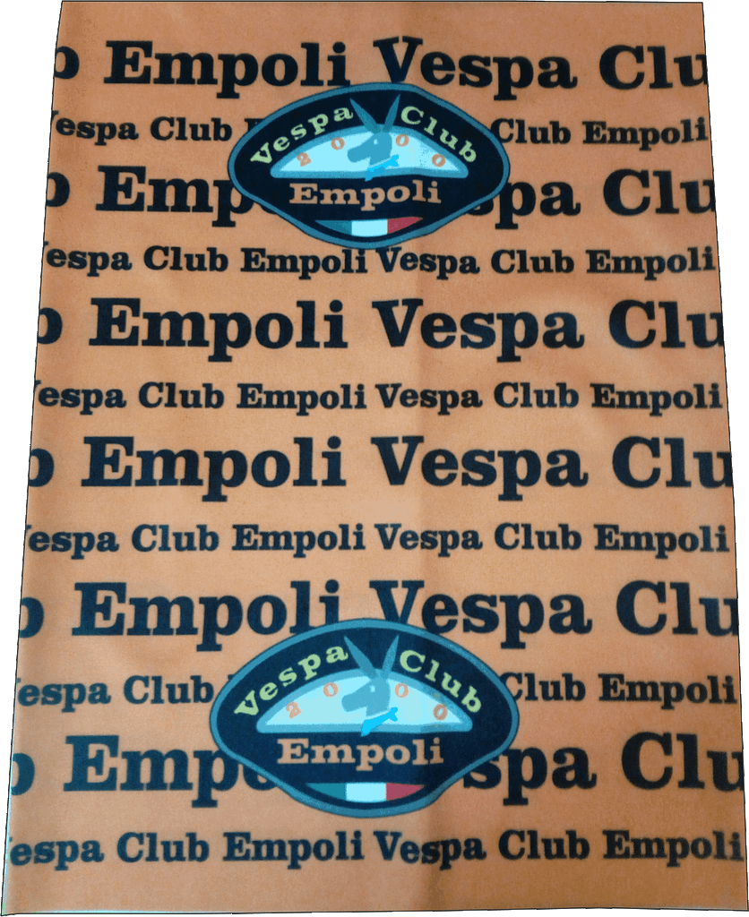 scaldacollo tubolari personalizzati Vespa Club Empoli con logo scaldacollo tubolari personalizzati Vespa Club Empoli