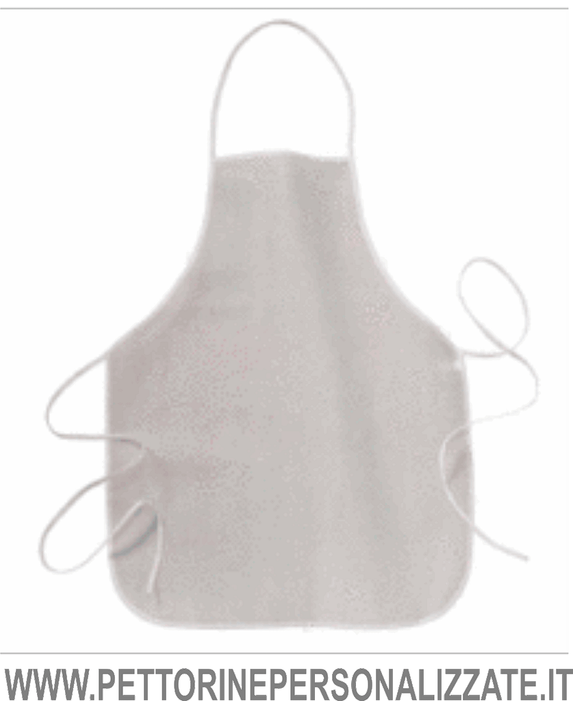 grembiule con pettorina bianco grembiule con pettorina bianco