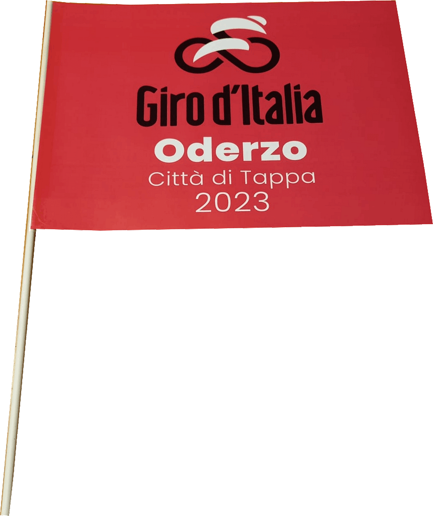 bandierine di carta personalizzate per la corsa del giro d'italia oderzo bandierine carta personalizzate giro d'italia oderzo