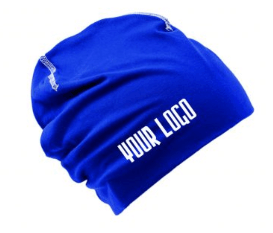 berretto in jersey blu royal personalizzato berretto in jersey blu royal personalizzato