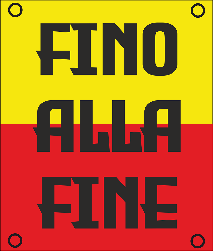 pezze da stadio grandi personalizzate fino alla fine giallorossa pezze da stadio grandi fino alla fine giallorossa