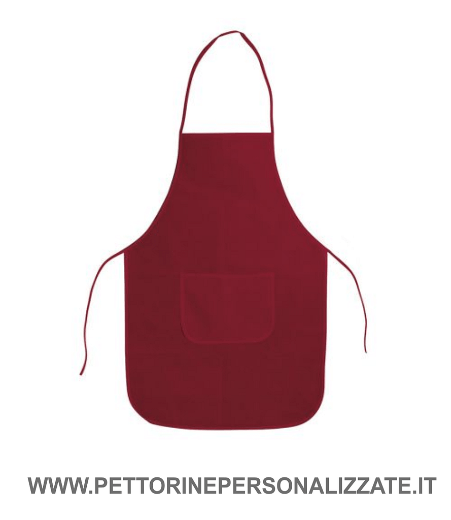 grembiule bordeaux grembiule bordeaux