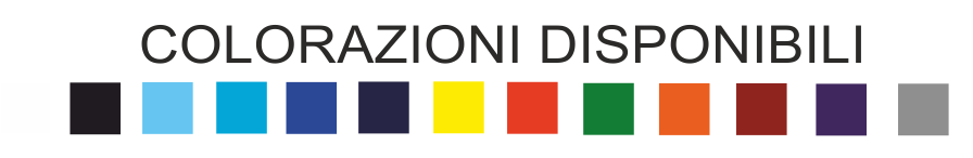colorazioni disponibili colorazioni disponibili