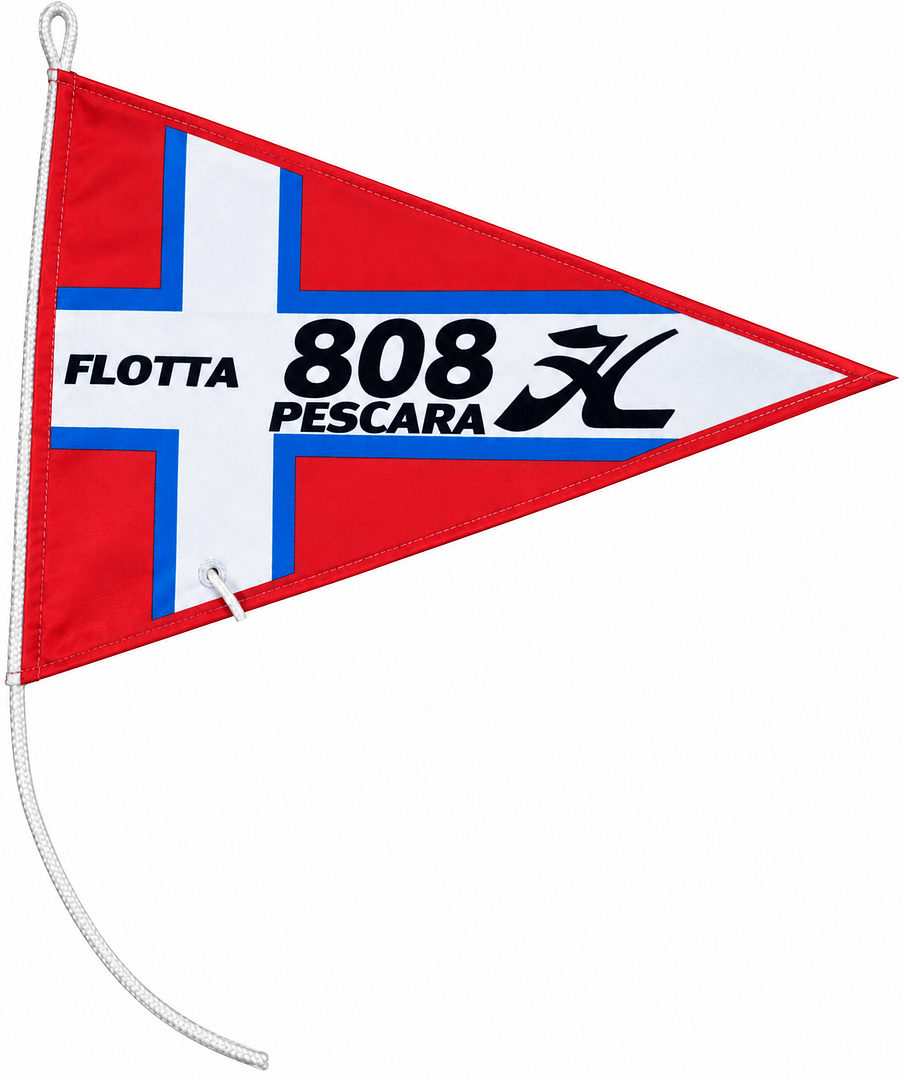 bandierina flotta 808 PERSONALIZZATA bandierina flotta 808
