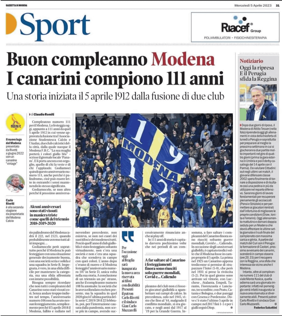 articolo di giornale modena articolo di giornale modena