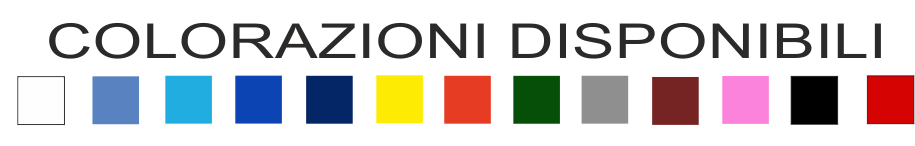 colorazioni disponibili colorazioni disponibili