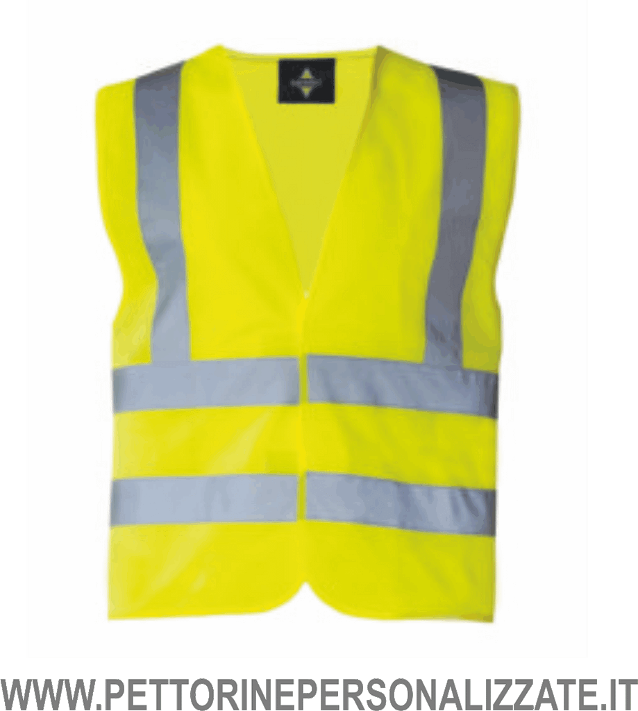 pettorina di sicurezza di colore giallo pettorina di sicurezza di colore giallo