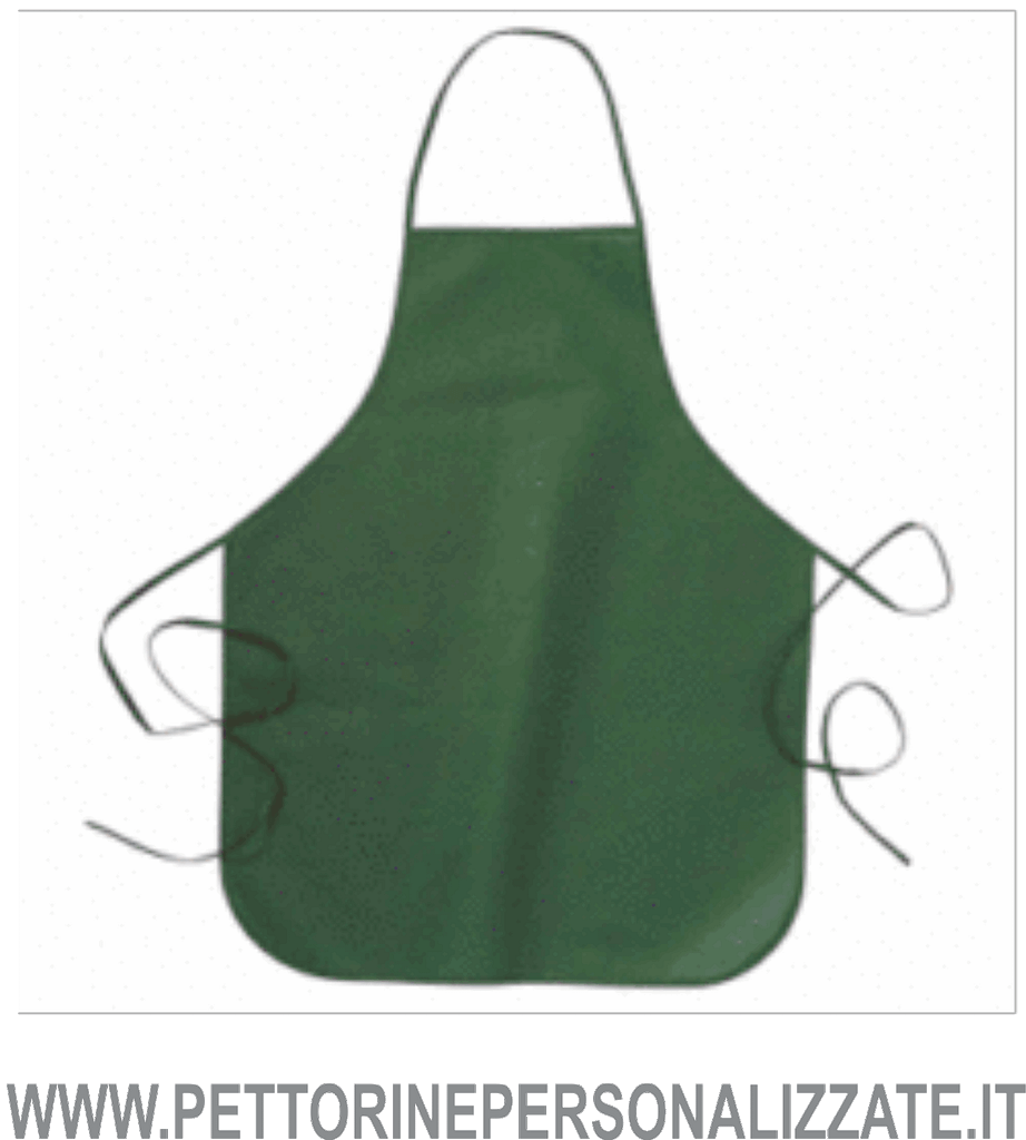 grembiule con pettorina economico di colore verde grembiule con pettorina economico verde
