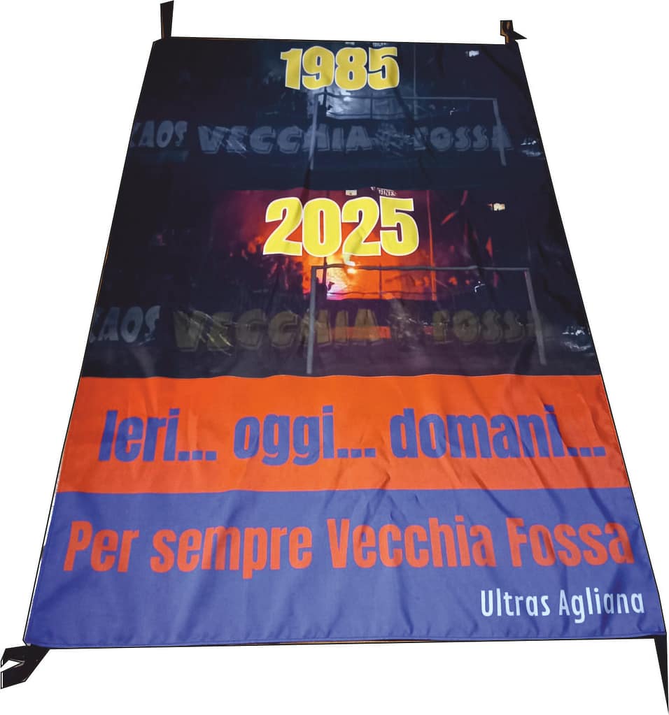 Pezza grandi dimensoni Aglianese personalizzata Pezza grandi dimensoni Aglianese