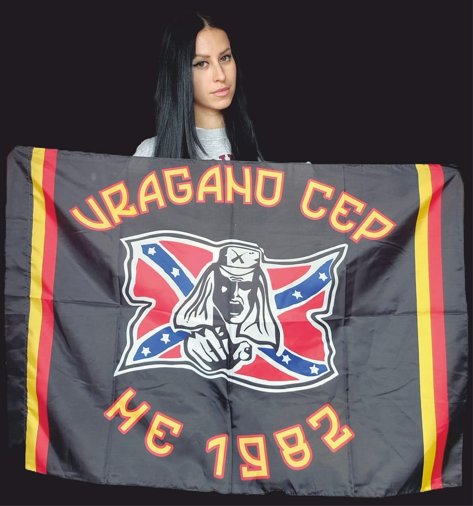 Bandiera Ultras Uragano Cep Personalizzata Bandiera Ultras Uragano Cep