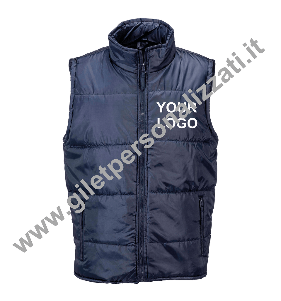 gilet foderato colore Blu gilet foderato colore Blu