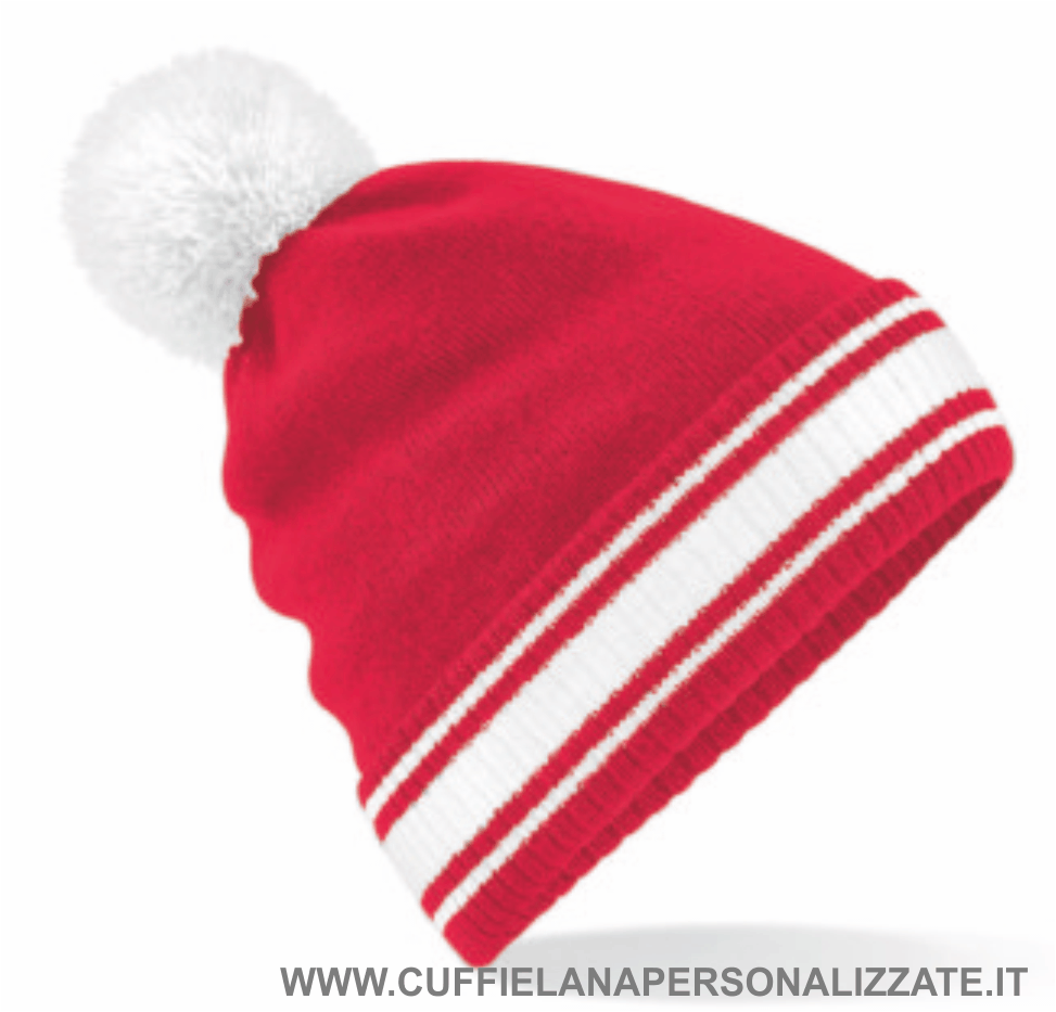 berretto da stadio bianco rosso berretto da stadio bianco rosso
