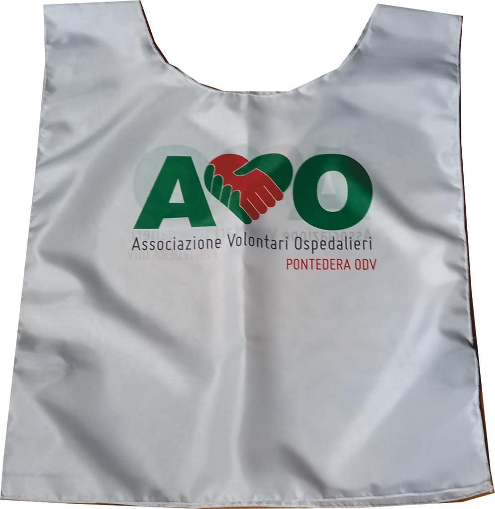 Pettorina AVO Pontedera personalizzata Pettorina AVO Pontedera