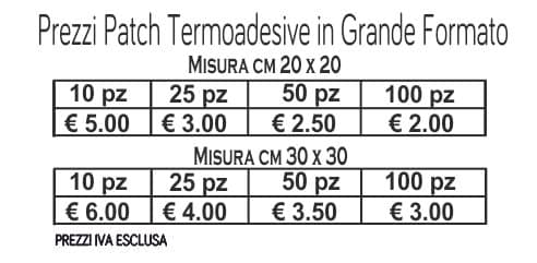 patch termoadesive in grande formato patch termoadesive in grande formato
