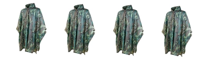 poncho impermeabile mimetico poncho impermeabile mimetico