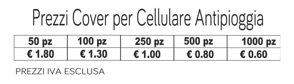prezzi cover per celluare antipioggia prezzi cover per celluare antipioggia