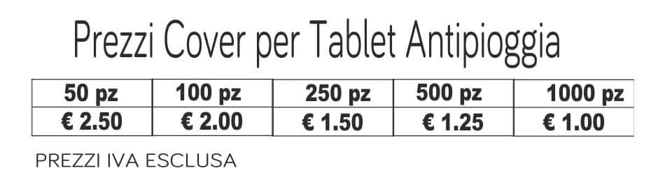 prezzi cover per tablet antipioggia prezzi cover per tablet antipioggia