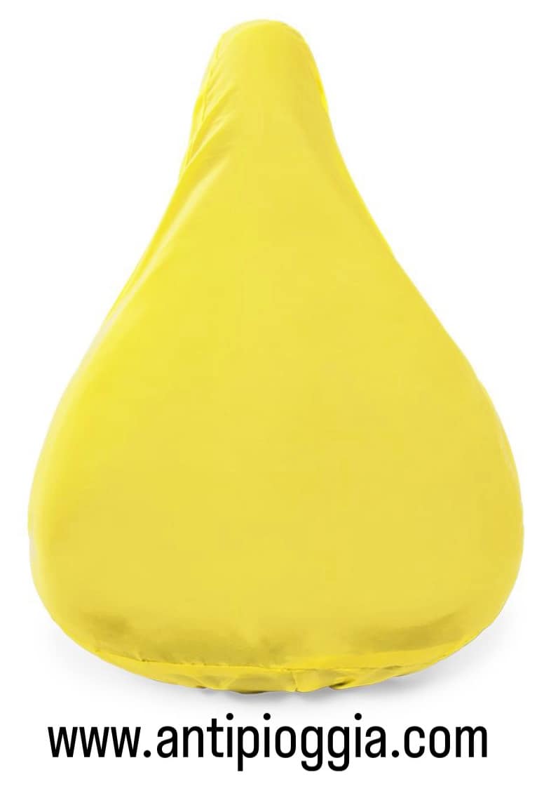 COPRISELLA BICI IMPERMEABILE COLORE GIALLO COPRISELLA BICI IMPERMEABILE GIALLO
