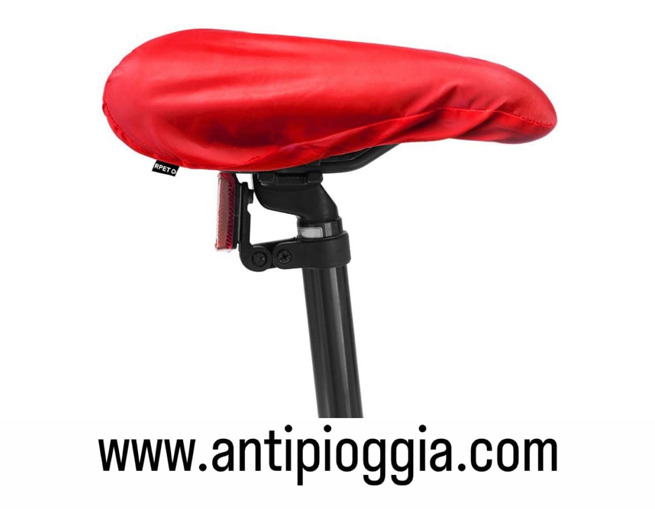 COPRISELLA BICI IMPERMEABILE etichetta RPET LATO COPRISELLA BICI IMPERMEABILE etichetta RPET
