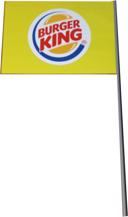 bandierine con astina personalizzate burger king bandierine con astina burger king