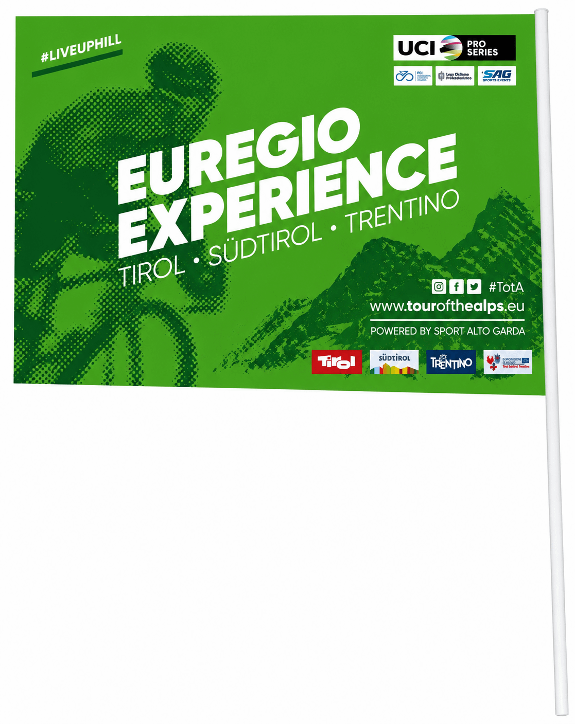 Bandierina Euregio Experience verde Bandierina Euregio Experience
