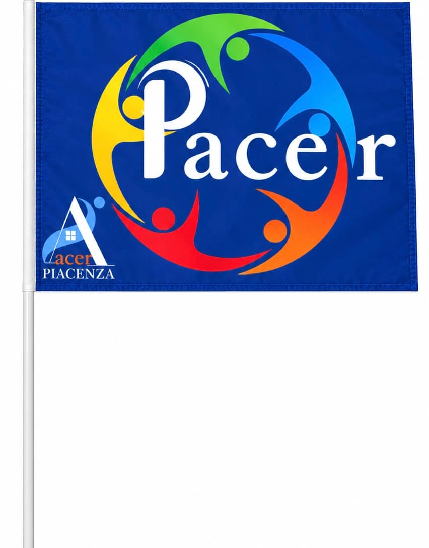 bandierina pacer PERSONALIZZATA bandierina pacer